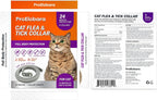 Authentic Proelobara cat collar packaging back view