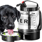 SwSun large dog water bottle ergonomic handle and carrying strap