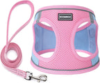 BOOMIBOO Dog Harness with Leash Set, No Pull Adjustable Reflective Step-in Puppy Pet Vest Harnesses for Small Medium Large Dogs and Cats,Pink XS - Image 12
