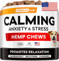 StrellaLab advanced calming chews for dogs front view container