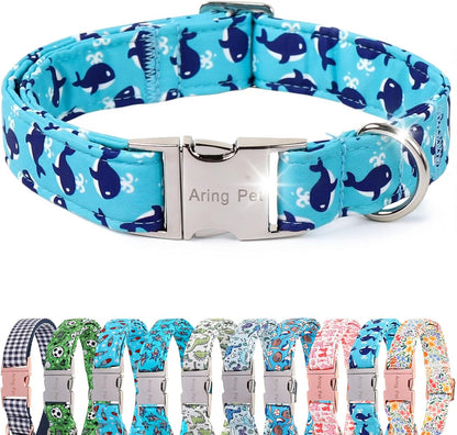 ARING PET 4th of July Dog Collar, Cute Patriotic American Flag Doggy Collars for Puppy Small Medium Large Boy Girl Dogs Pet, for Independence Parades Outdoor Walking Hiking Picnic Daily Photos, L - Image 15