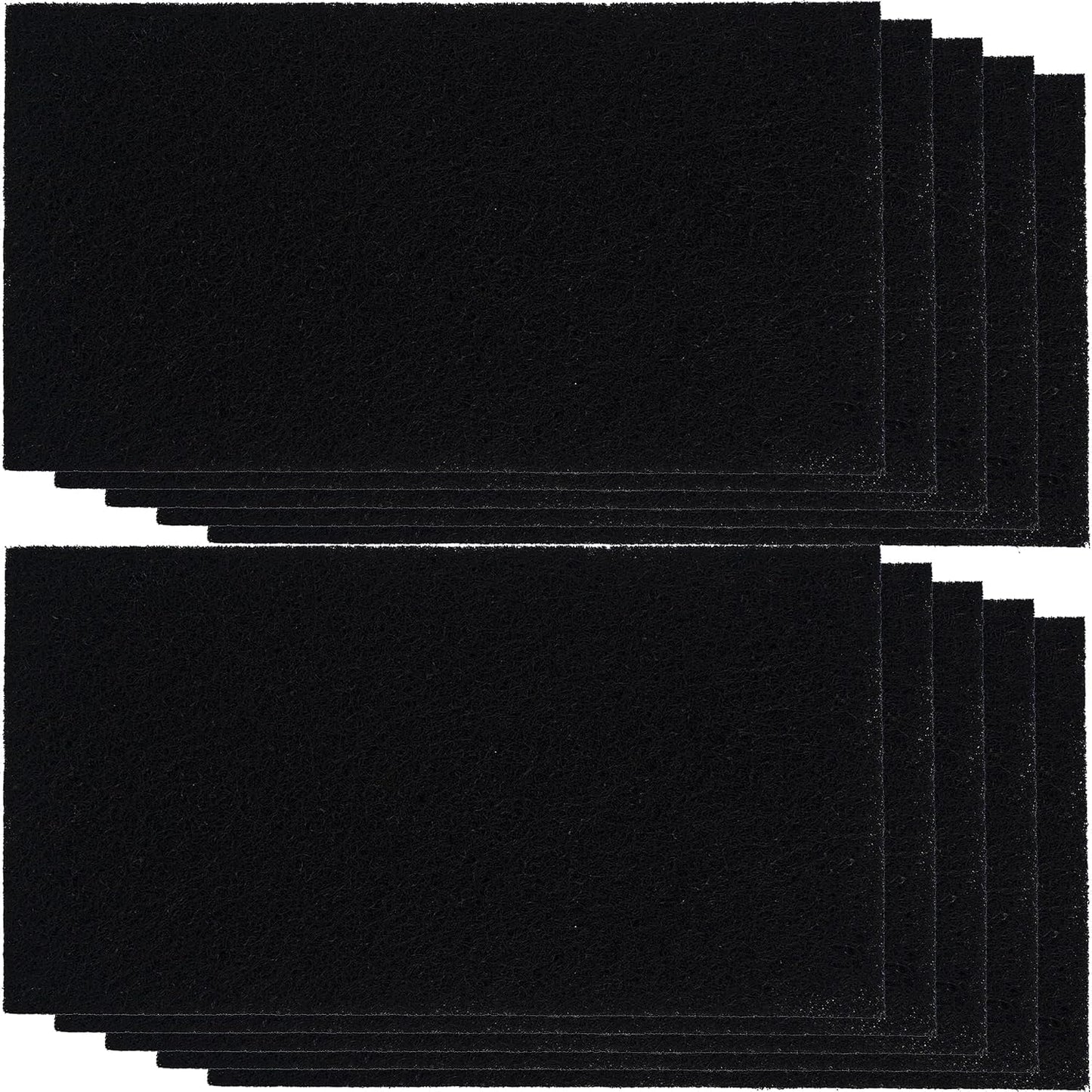 USEAMIE replacement activated charcoal filters front view pack of ten