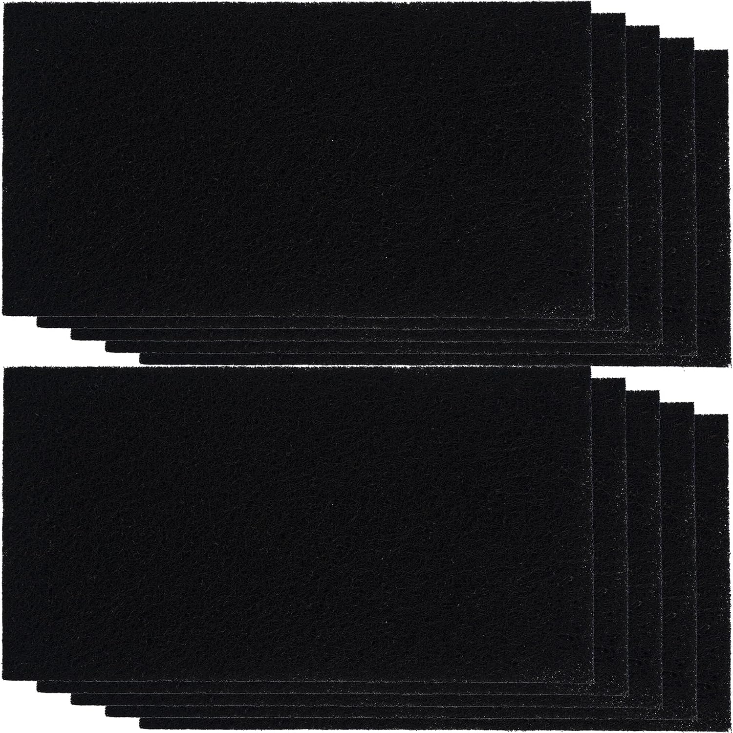 USEAMIE replacement activated charcoal filters front view pack of ten