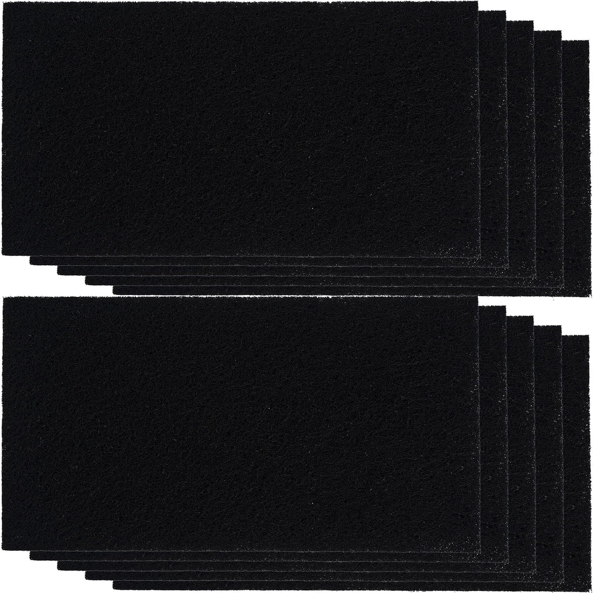 USEAMIE replacement activated charcoal filters front view pack of ten