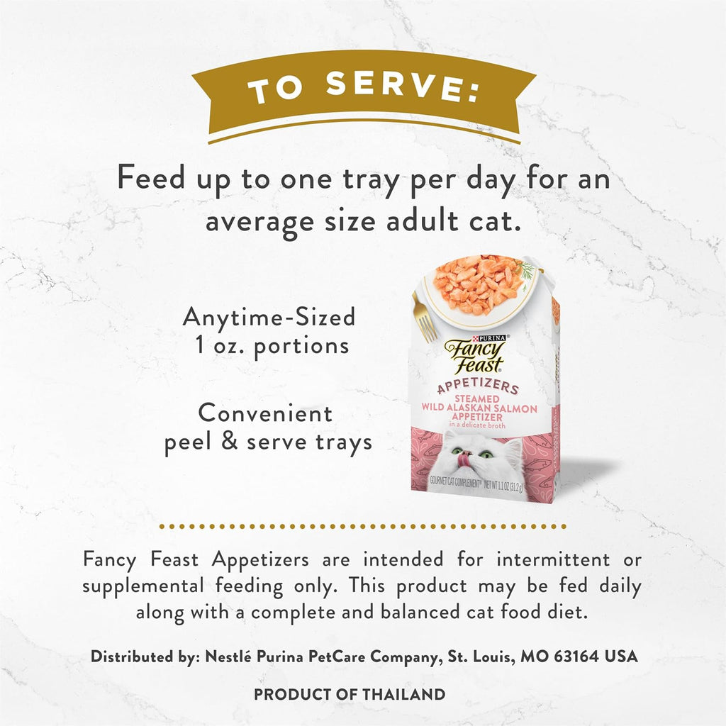 Cat enjoying grain free seafood meal topper