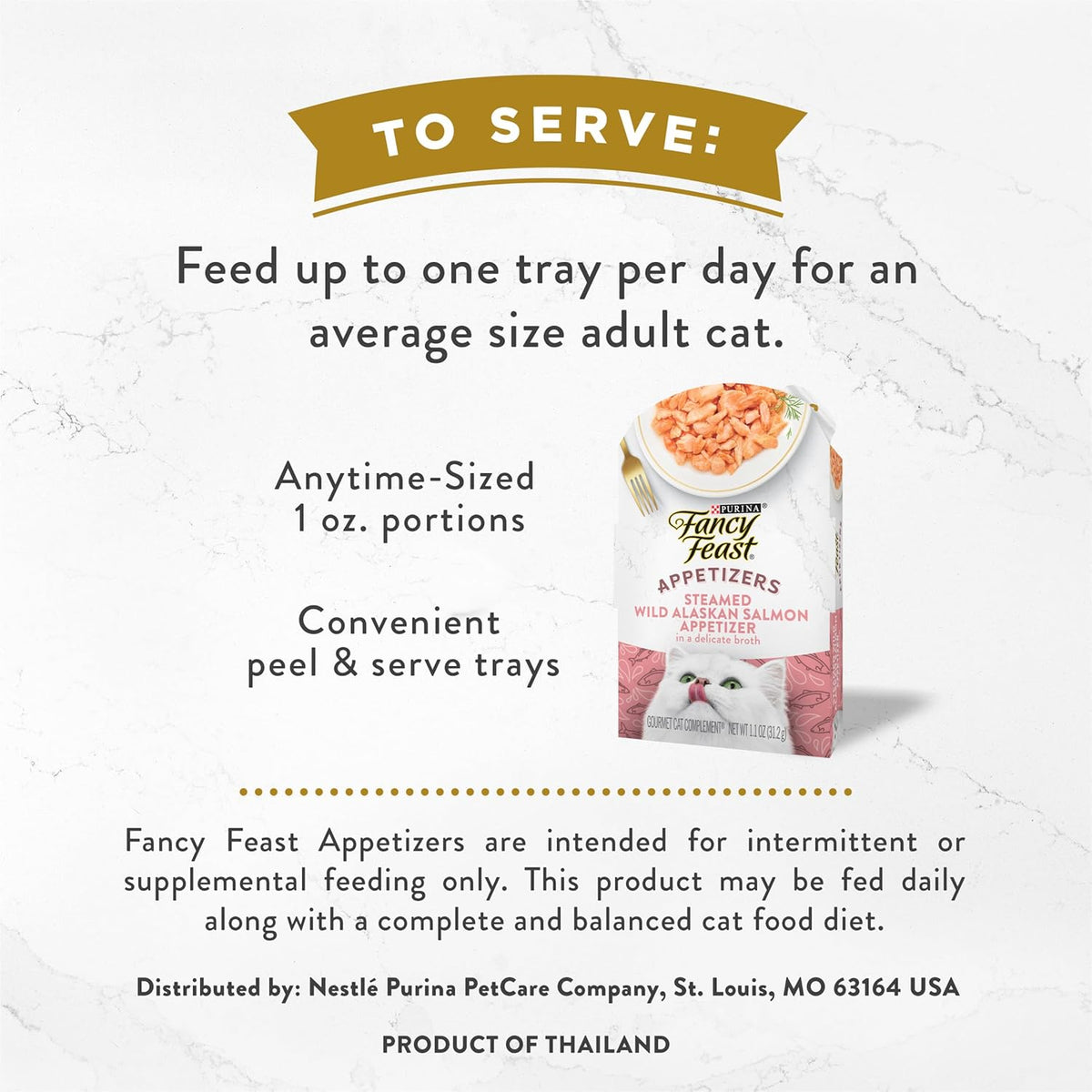 Cat enjoying grain free seafood meal topper