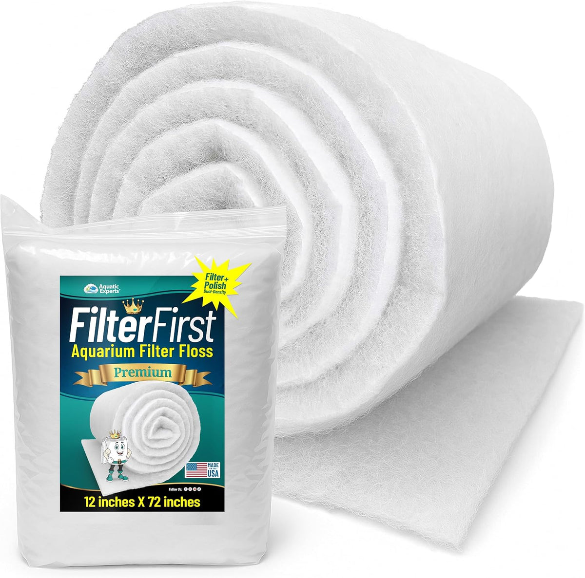 Aquatic Experts filter pad front view packaging