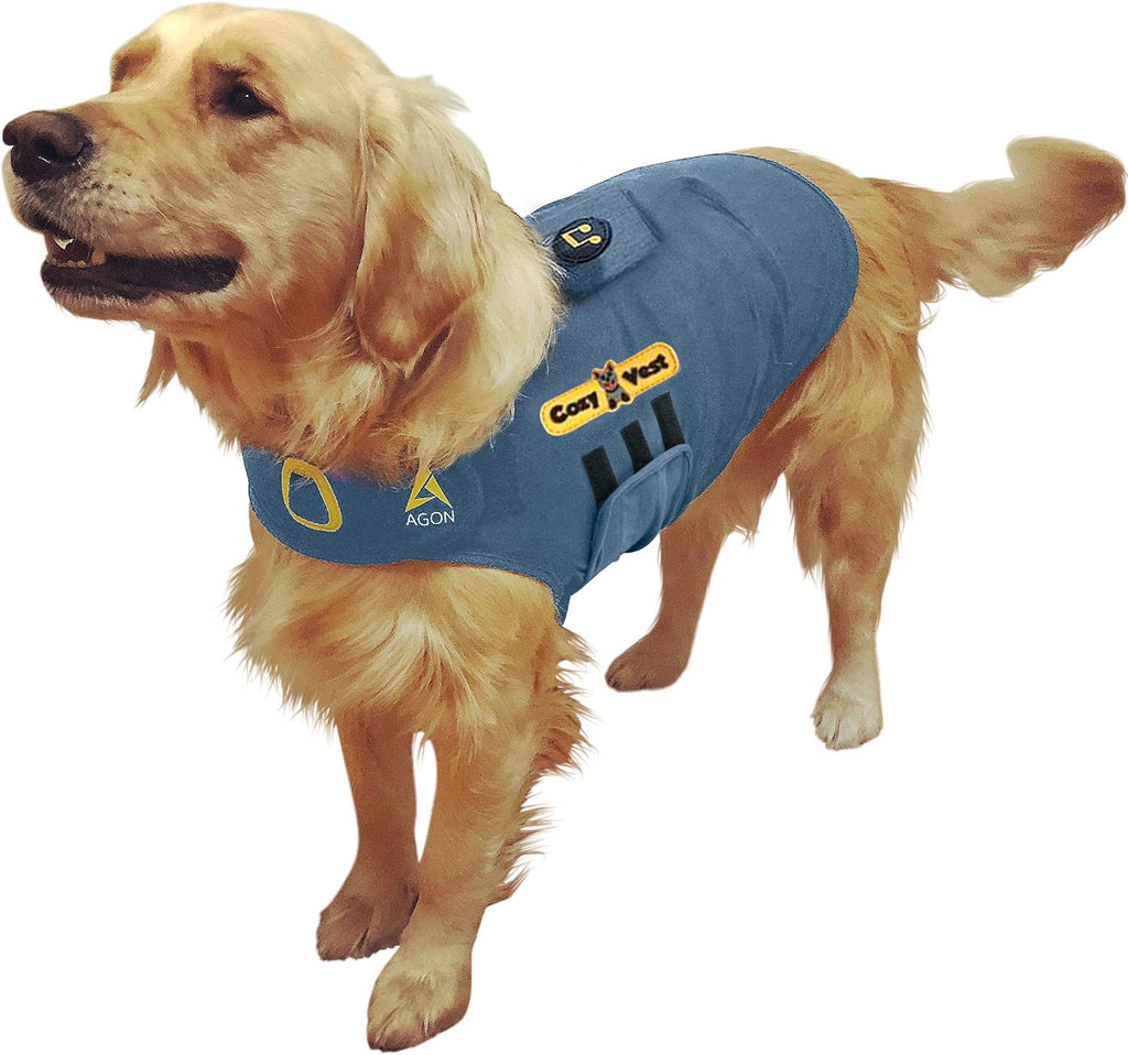 CozyVest three in one canine calming shirt side profile