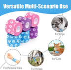 WePet 2 inch pet bandage rolls in assorted colors