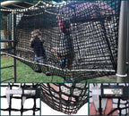 LGLFDJ protective netting used as a hammock