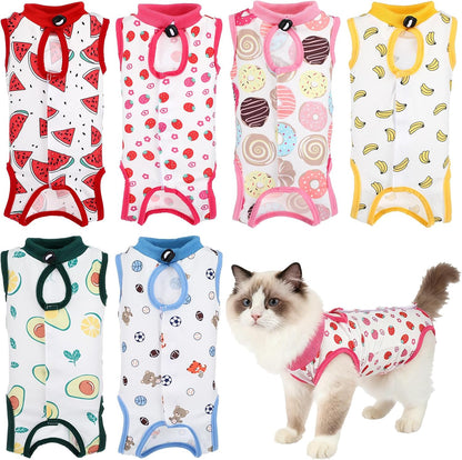 Meyeyaia 6 pack cat recovery suit front view