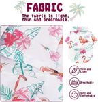 Button up design detail of pet Hawaiian shirt