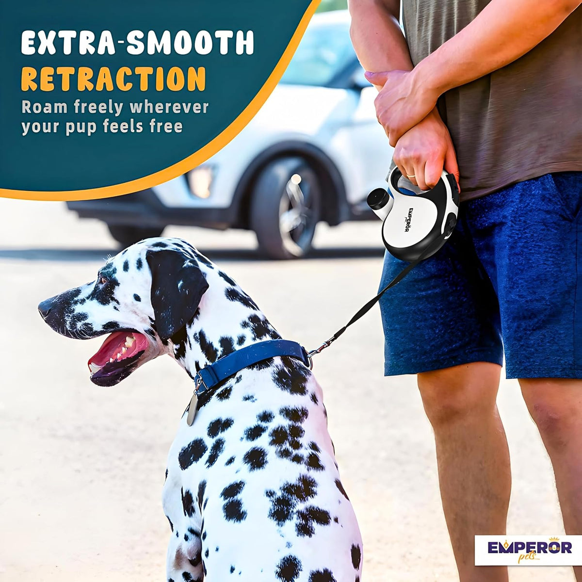 Close up of Emperor Pets rust-proof swivel hook