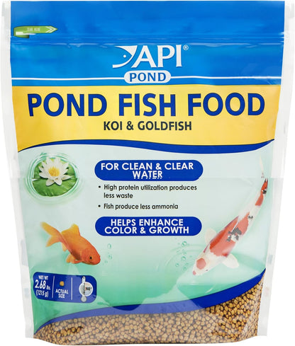 API Pond Fish Food 2.68 Pound bag front view