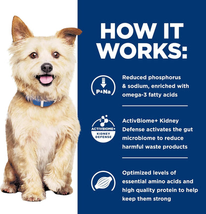Hill's Prescription Diet k/d Kidney Care Chicken & Vegetable Stew Wet Dog Food, Veterinary Diet, 5.5 oz. Cans, 24-Pack - Image 10