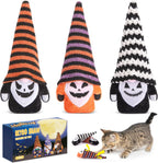 Retro Shaw Refillable Catnip Toys Pillow with Crinkle Sound, Interactive Kicker Cat Toys for Indoor Kittens, Soft Plush Kitty Kick Drives Bored Cat Crazy with Fun - Image 11