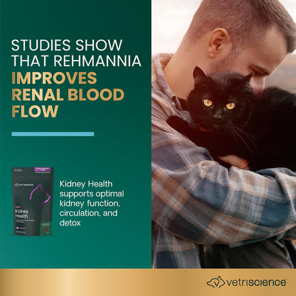 VetriScience Kidney Health Chews, Renal Essentials Supplement for Cats, Kidney Care and Support with Mushroom, Astragalus Root, Nettle Seed and Herbs, Chicken, 120 Count - Image 4