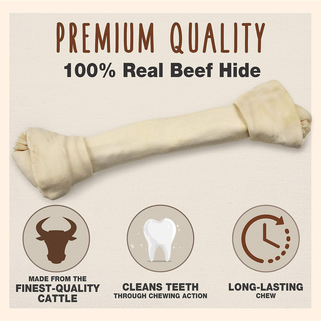 IMS Trading Cadet rawhide dog bone thirteen inches single ingredient treat packaging