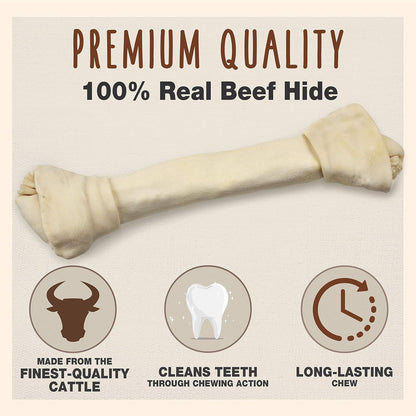 IMS Trading Cadet rawhide dog bone thirteen inches single ingredient treat packaging