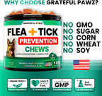 Premium dog pest control tablets for puppies and senior dogs.