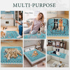 Two pack extra large dog training pads for easy switching