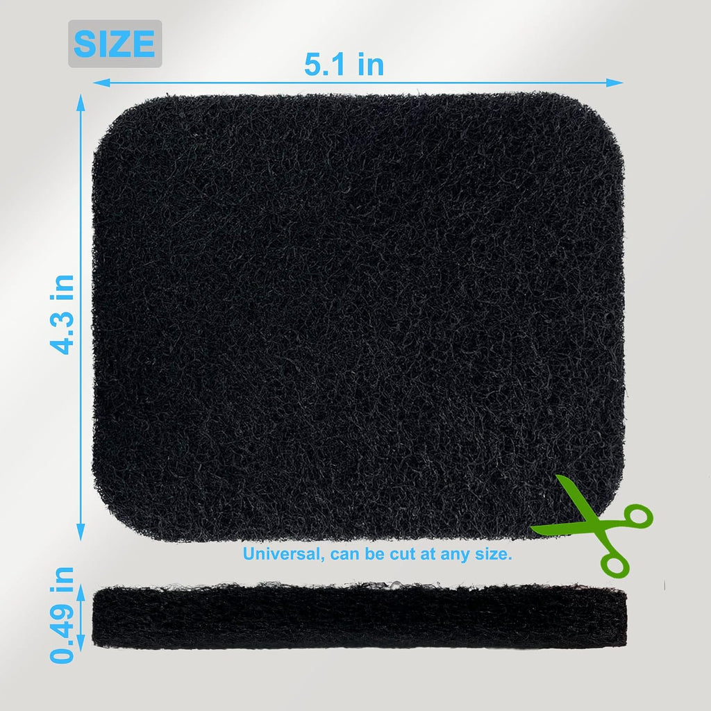 Six month supply of premium fiber activated carbon pet filters