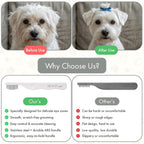 Ali+Oli pet grooming accessory showing the smooth rounded tips engineered to protect sensitive pet skin