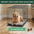 Cleaning the FXW waterproof pet mat with water