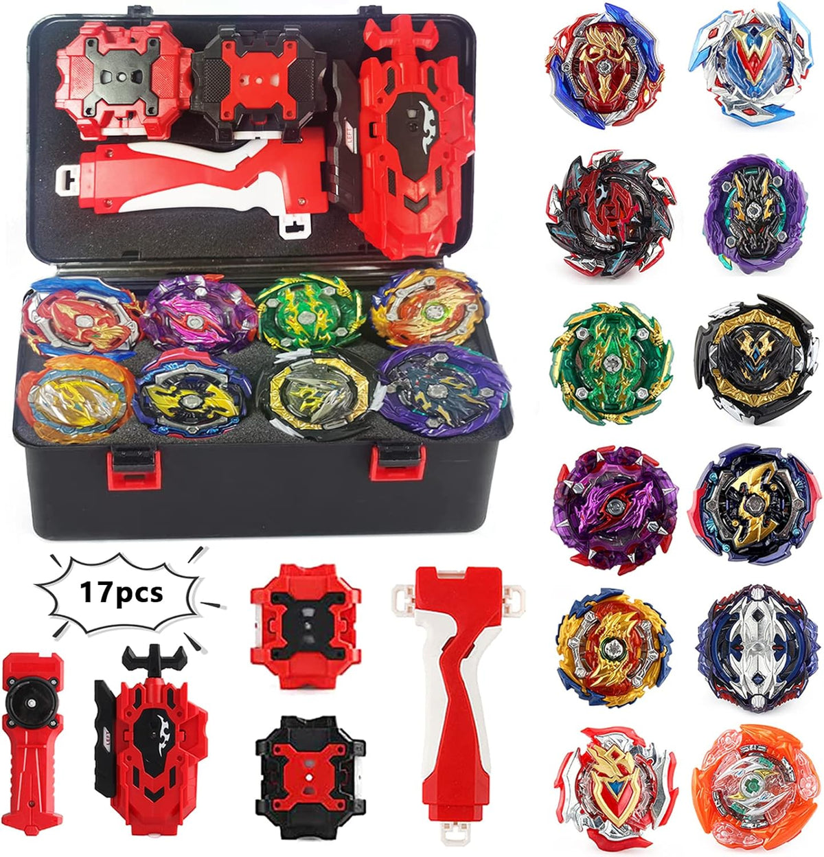Elfnico Bey Battling Top Burst Gyro Toy Set front view