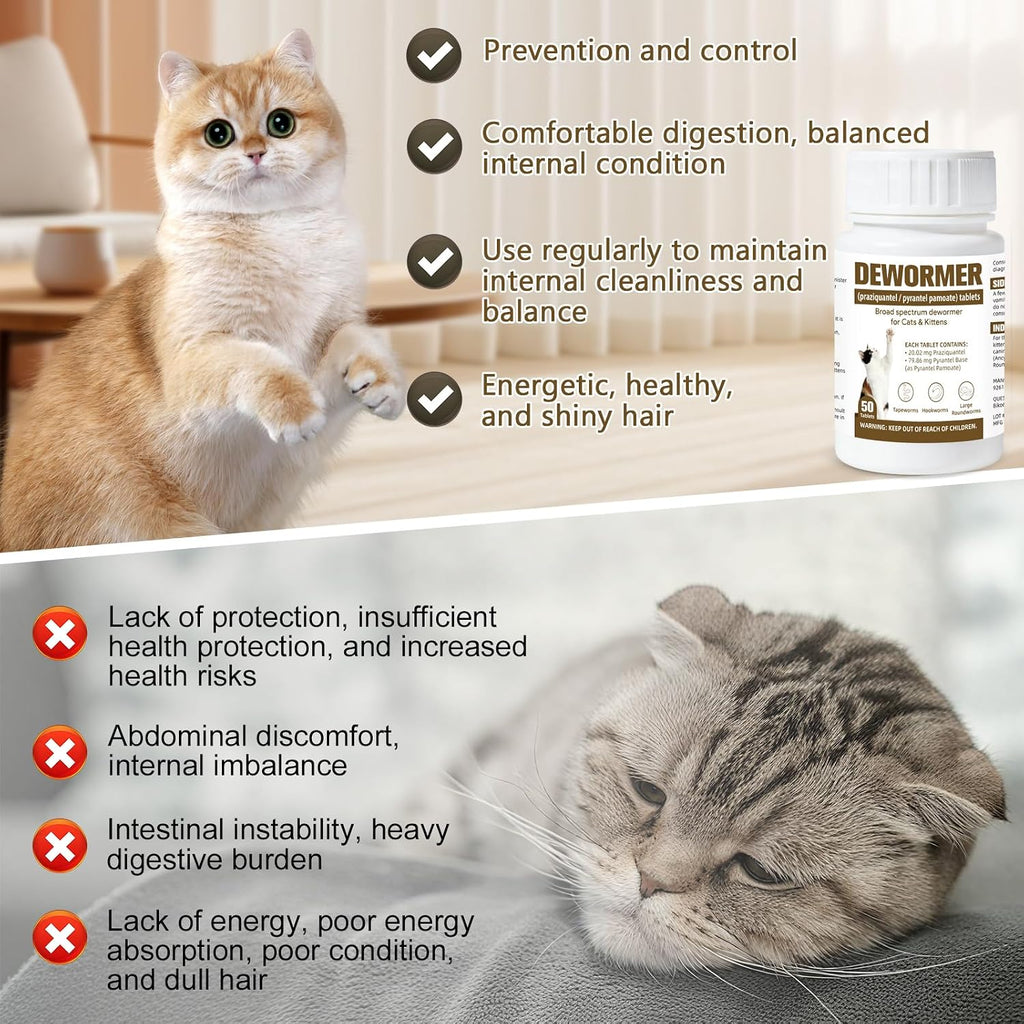 Luxevib broad-spectrum treatment for hookworms roundworms and tapeworms in cats and kittens