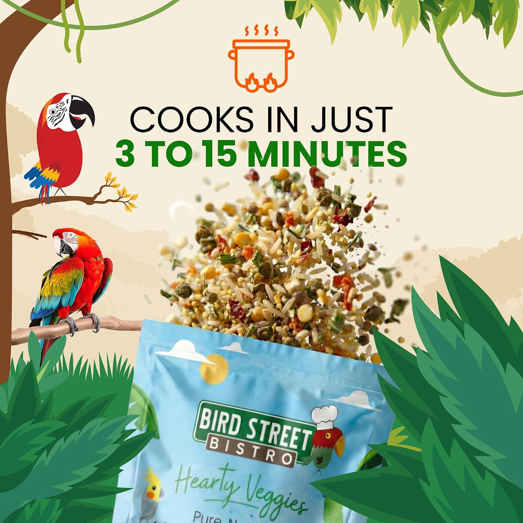 Healthy grains and legumes used in Bird Street Bistro diet