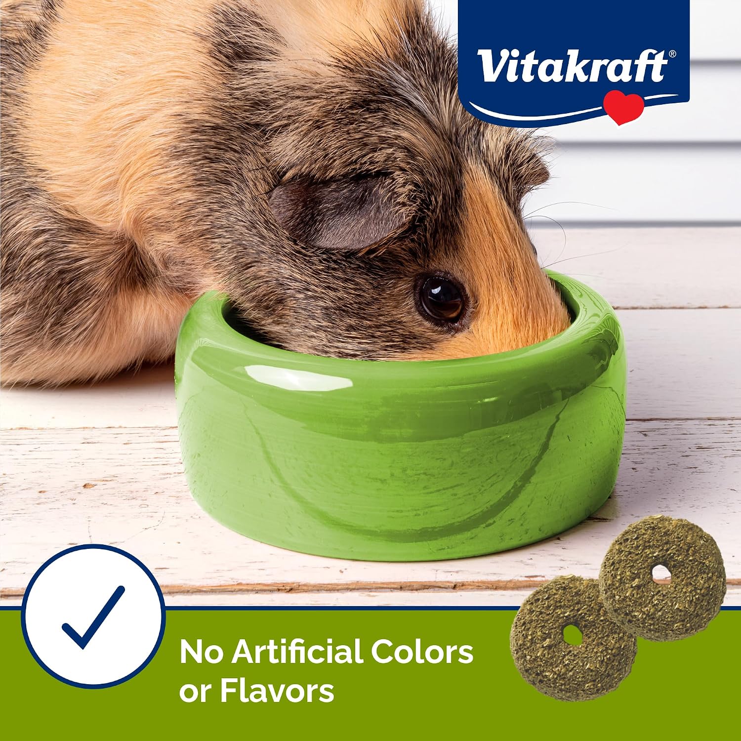 Vitakraft pocket pet enrichment reward containing zero added sugar.
