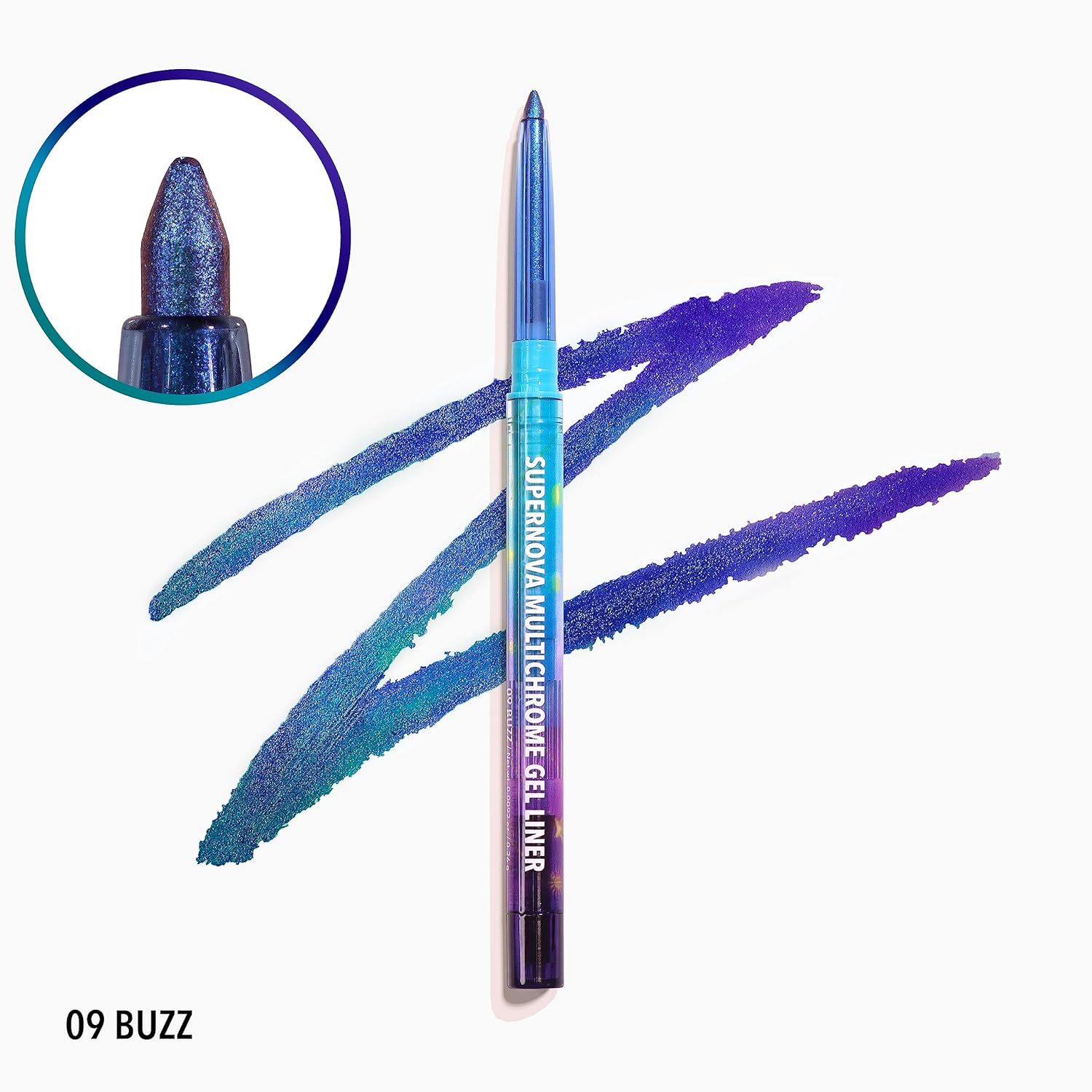 Moira Supernova Multichrome Gel Liner 009 Buzz front view packaging
