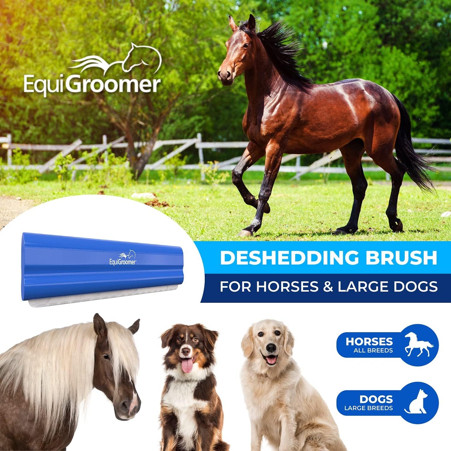 Hardened steel blade with tiny barbs on pet grooming brush