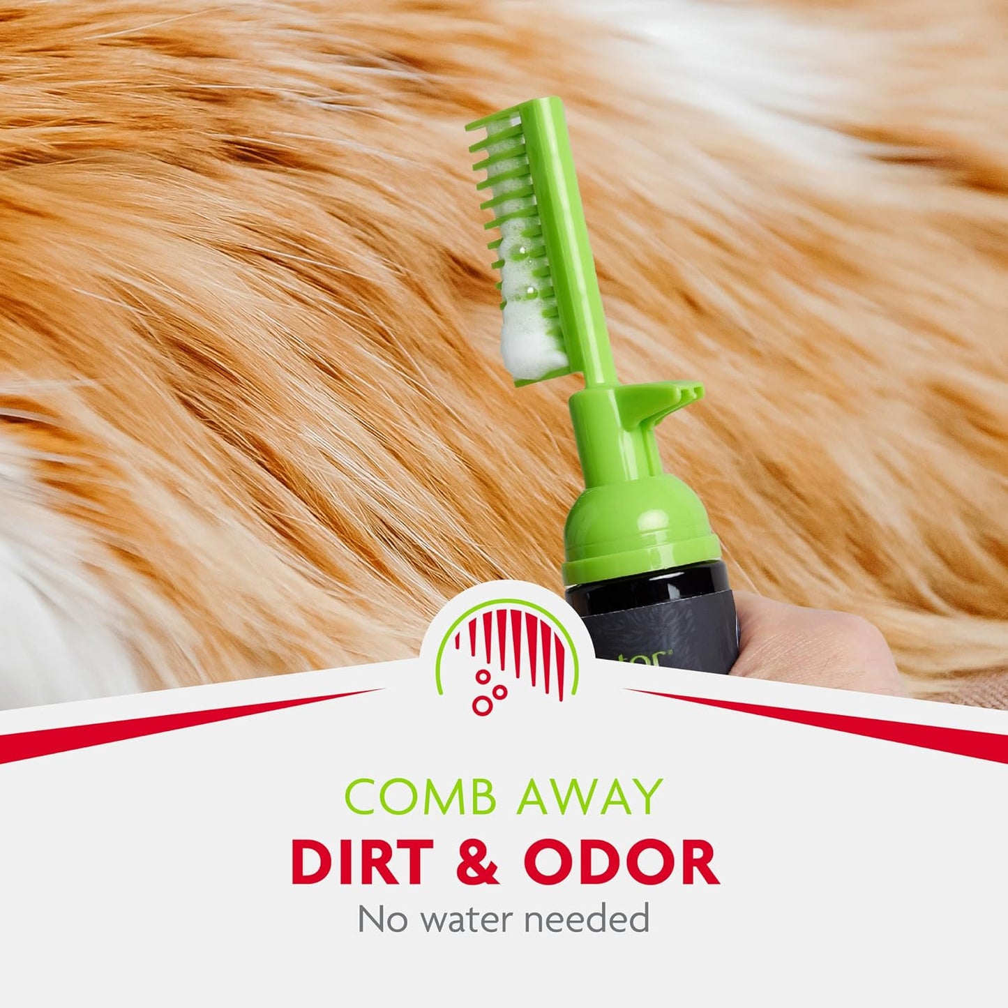 Side profile of Furminator Tub Free foam comb