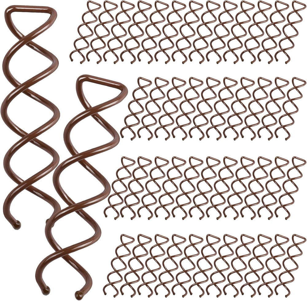 Fandamei spiral hair pins front view packaging display
