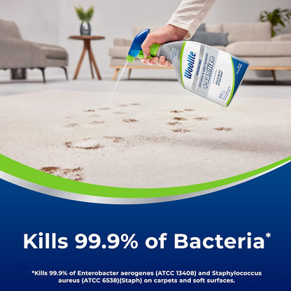 Using Bissell Woolite on carpet stain