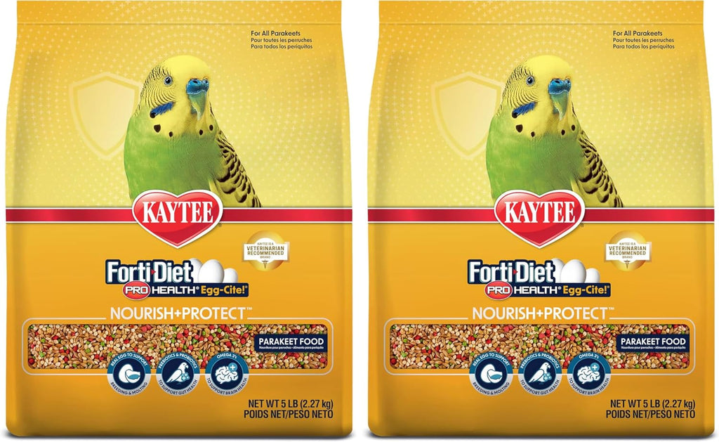 Kaytee Forti-Diet Pro Health Egg-Cite Nourish+Protect Parakeet, Supports Breeding and Molting, Nutrition Backed by Science, Digestive Health, 5 pounds - Image 14