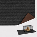 Wibeelee extra large waterproof dog crate mat front view