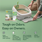Packaging details highlighting seven-day odor control technology