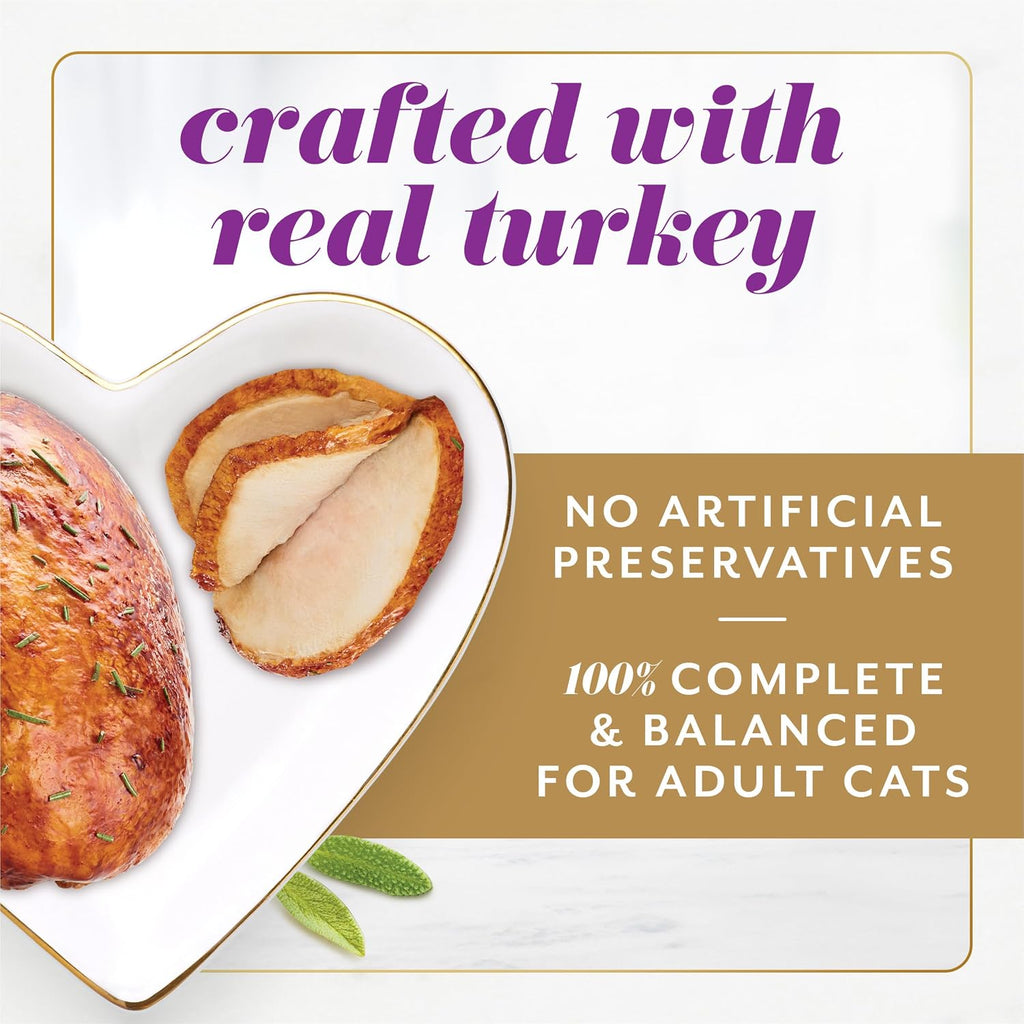 Purina Fancy Feast Gems Pate Mousse Wet Cat Food in Gravy with Turkey - 4 oz. (Pack of 8) - Image 4
