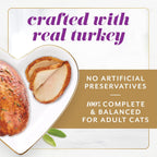 Purina Fancy Feast Gems Pate Mousse Wet Cat Food in Gravy with Turkey - 4 oz. (Pack of 8) - Image 4