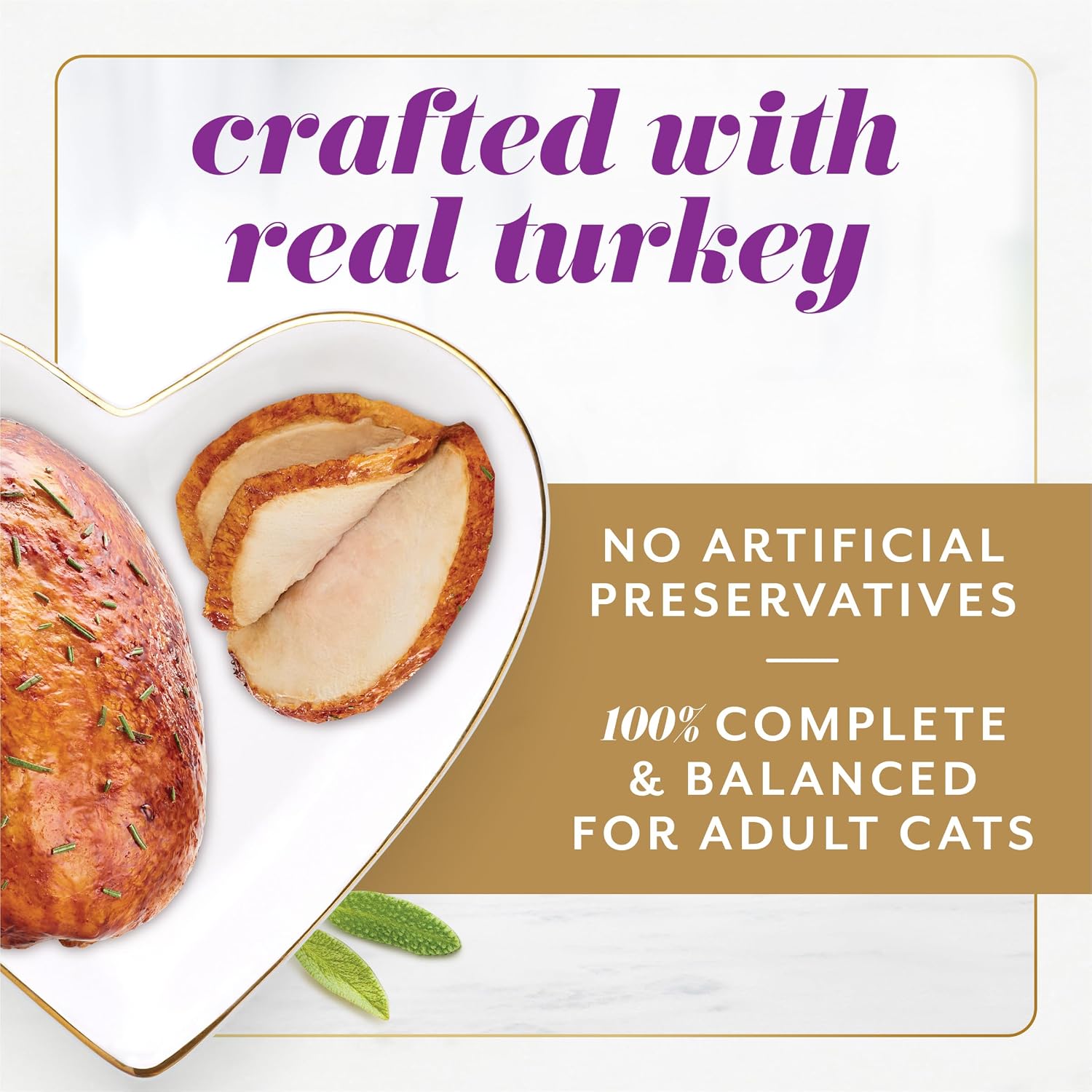 Purina Fancy Feast Gems Pate Mousse Wet Cat Food in Gravy with Turkey - 4 oz. (Pack of 8) - Image 4