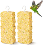2 PCS Natural Bird Grain Treat Sticks, Blend Foraging Toys for Stress Relief, Metal Hook, for Budgies, Cockatiels, Lovebirds, Conures, Parakeets, Small to Medium Birds - Image 7