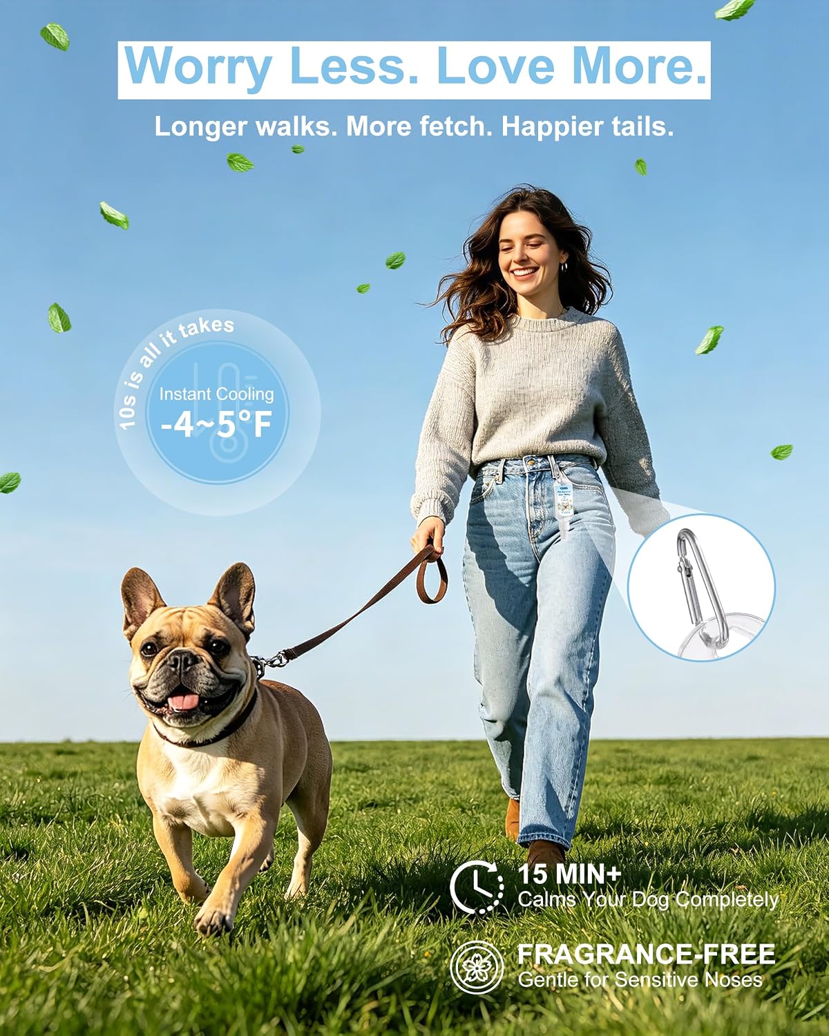 Premium authentic imported GJYC PET dog cooling solution for double-coat breed protection in hot weather.