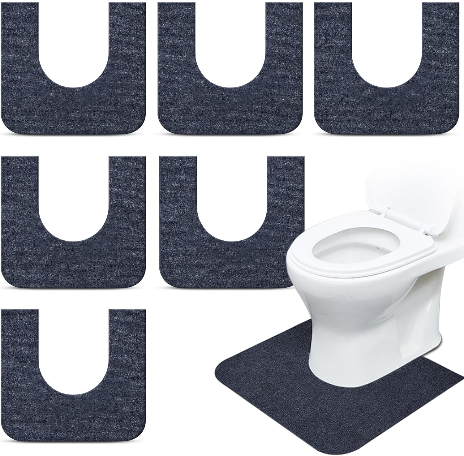 Drydiet 6 pack potty training mats front view