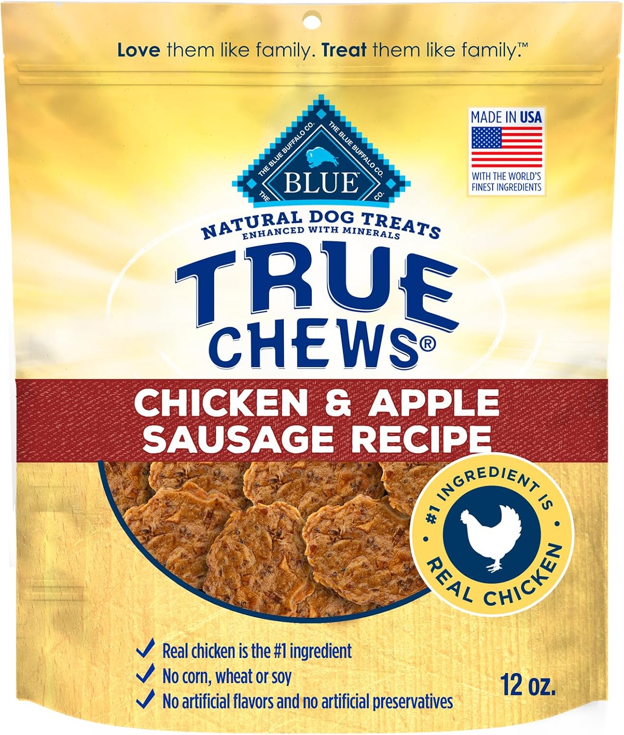 Blue Buffalo True Chews Beef Premium Jerky Cuts Natural Dog Treats, Chicken-Free Dog Snacks, Healthy Reward or Training Treat, Made in the USA with Real Steak & Natural Ingredients, 30 oz. - Image 13