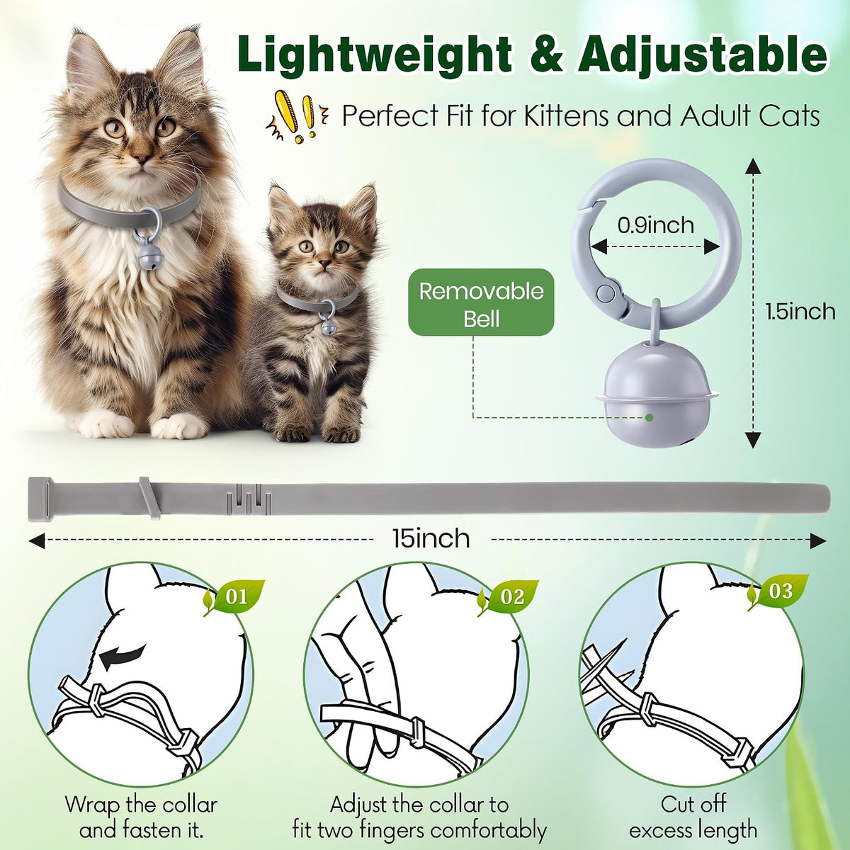 Foodie Puppies cat collar packaging and accessories