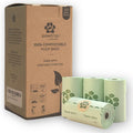 Pawtria Certified Home Compostable Dog Poop Bags Front View