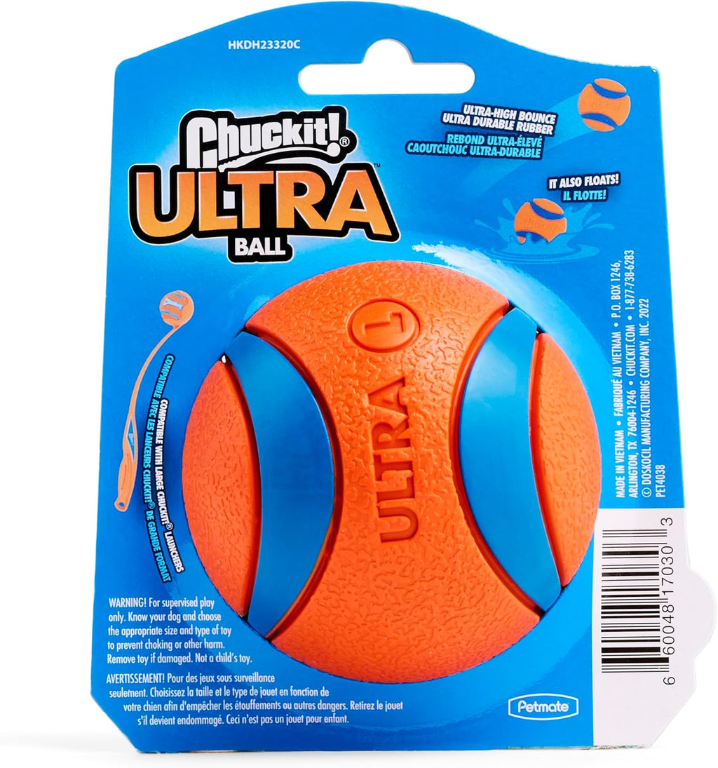 Chuckit! Ultra Ball packaging details